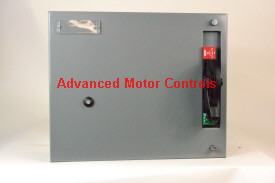 Allen Bradley Centerline 2100 front door view